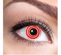 LENTILLES HEBDOMADAIRES 14MM SPIRALE ROUGE - 11
