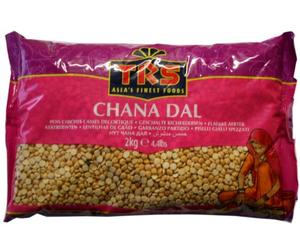 Lentilles indiennes Chana Dal en gros 2kg