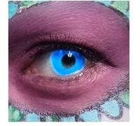 lentilles mensuelles 14mm fluo bleu - 30 - boland 40085 Bleu G