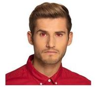 lentilles mensuelles 14mm fluo rouge - 33 - boland 40082 Rouge G