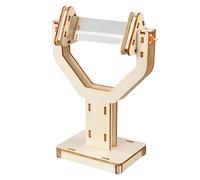 Lentilles optiques et support en bois - Assemblage facile - Appareil d'expérimentation physique et optique pour salle de classe - Prisme en bois