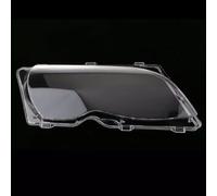 Lentilles Phare Voiture Compatible Avec BMW Pour E46 318i 320i 325i 2002 2003 2004 2005 Remplacement Voiture Phare Lumière Lentille Couvre Abat-jour(Left)