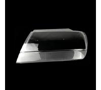 Lentilles Phare Voiture Compatible Avec Jeep Pour Grand Pour Cherokee 1999 2000 2001 2002 2003 2004 2005 Voiture Lumière Auto Shell Phare Couverture Remplacement Avant(Left)