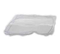 Lentilles phares avants Pour BMW série 3 E46 318i 320i 325i 4 portes berline 2002 2003 2004 2005 lentille de phare de voiture couvercle transparent coque de lampe frontale Lentille Couvercle Phare (C