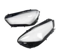 Lentilles pour phares avants Couvercle De Lentille Phare Voiture Coque En Verre Accessoires Droit Et Gauche Pour Mercedes Pour Benz LA W118 2019 - 2023 Transparent Abat-Jour