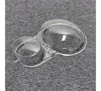 Lentilles pour phares avants Couvercle De Phare En Verre Pour Benz W210 E200 E240 E260 E280 E320 E430 1996-2003 Coque De Lentille De Phare Abat-jour Couvercle de phare avant(La gauche)