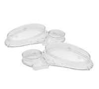 Lentilles pour phares avants Pour Mercedes Pour Benz W211 Classe E E240 E200 E350 E280 E300 2002-2008 1 Paire Couvercle D'objectif Phare Gauche + Droite Capot Lampe Transparent Couvercle de Phare