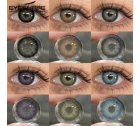 Lentilles souples EYESHARE PATTAYA, lentilles de contact colorées bleues, vertes, noires, marron, grises pour les yeux, lentilles de maquillage pour les yeux SEINE-BLACK