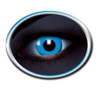 Lentilles Uv Bleu Fluo 12 Mois Zoelibat - Bleu bleu G