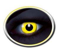 Lentilles Uv Jaune Fluo 12 Mois Zoelibat - Jaune Jaune G