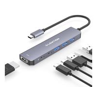 LENTION Hub USB C HDMI 4K@60Hz, PD 100W, 3 USB 3.0 Port de Données USB C