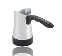 LenTLy Cafetière électrique 800W Acier Inoxydable 270ML 4 Tasses Multifonctionnelle pour Le café, Le thé et Le Lait