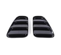LENTLY Indicateur Dynamique Autocollant Décoratif Couverture Feu Arrière Fiber Carbone ABS/noir Pour Fiat Pour 500 Pour Abarth 595 695 2016-2024 Accessoires Extérieurs Voiture Feu Arrière(Le noir)