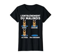 L'entraînement du Malinois Humour Chien Dressage Dresseur T-Shirt