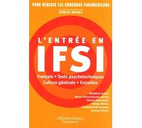 L'entrée En Ifsi