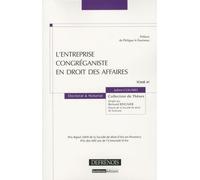 L'entreprise Congréganiste En Droit Des Affaires