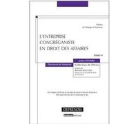 L'entreprise congréganiste en droit des affaires Julien Couard (Auteur)