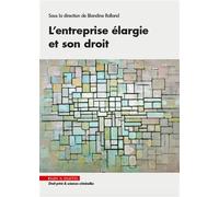 L'entreprise élargie et son droit - Blandine Rolland - Mare & Martin - broché - Etude