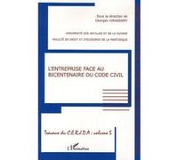 Georges Virassamy - L'entreprise face au bicentenaire du Code civil - L'Harmattan - Broché