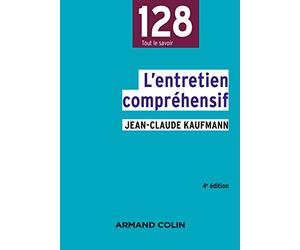L'entretien compréhensif - 4e éd.