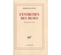 Philippe Jaccottet – L'entretien des muses – Chroniques de poésie – Broché
