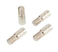 L'entretien des pneus simplifié avec ces extensions de tige de valve chromées de 27 mm de long, lot de 4