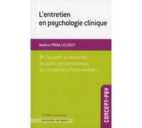L'entretien en psychologie clinique