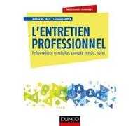 L'entretien Professionnel - Préparation, Conduite, Compte Rendu, Suivi | Occasion