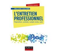 L'entretien professionnel - Préparation, conduite, compte rendu, suivi - Hélène de Falco - Dunod - broché - Guide