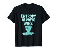 L'entropie gagne Toujours Ice Drip Math Design T-Shirt