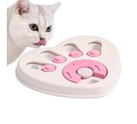 Lents labyrinthe anti-étouffement pour chiens en forme de cœur | Slow Feeder Mangeoire pour chiens, chats, chatons, chiots, enrichissements, exercices mentaux, extérieur, dressage