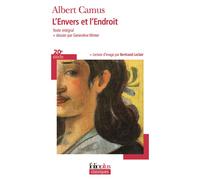 L'Envers et l'Endroit - Albert Camus - Gallimard - Poche - Essai