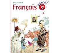 Français 3éme livre de l'élève - Grand format - Nouveau programme 2016