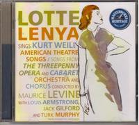 Lenya Sings Weill