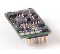 Lenz 10312-01 Décodeur DCC Argent PluX12 + NEM 658