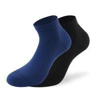 Lenz 3.0 Running Chaussettes, noir-bleu, taille 39 40 41 pour homme