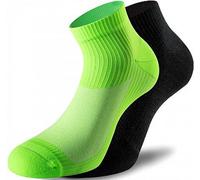 Lenz 3.0 Running Chaussettes, noir-vert, taille 42 43 44 pour homme