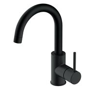 Lenz 46010251 Bow² Robinet de lavabo, Noir
