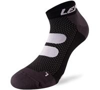 Lenz 5.0 Short Chaussettes de compression, noir-gris, taille 35 36 37 38 pour homme