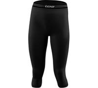 Lenz 6.0 Merino 3/4 Pantalon fonctionnel Lady, noir, taille L pour femmes