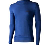 Lenz 6.0 Merino Crew Neck Chemise fonctionnelle, bleu, Taille S