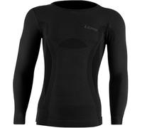 Lenz 6.0 Merino Crew Neck Chemise fonctionnelle, noir, Taille L