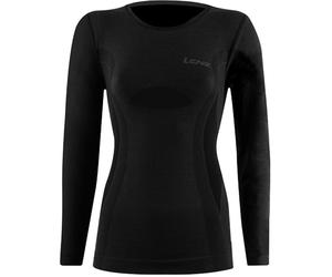 Lenz 6.0 Merino Round Neck Lady Longsleeve, noir, Taille XS