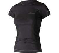 Lenz 6.0 Merino Round Neck Women T-shirt, noir, taille M pour femmes
