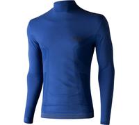 Lenz 6.0 Merino Turtle Neck Chemise Longsleeve, bleu, taille S pour homme