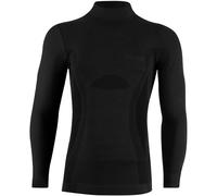 Lenz 6.0 Merino Turtle Neck Chemise Longsleeve, noir, Taille M