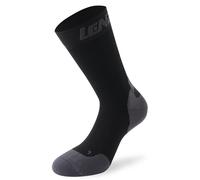 Lenz 7.0 Mid Merino Compression Chaussettes, noir, Taille 35-38