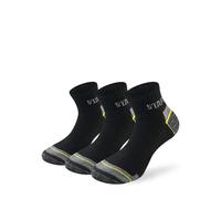 Lenz Staff Worker Basic Quarter Chaussettes - Paquet de 3, taille 35 36 37 38 pour homme