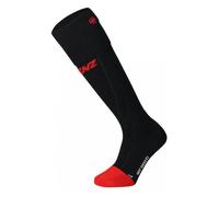 Lenz - Chaussettes de compression chauffantes - Heat Sock 6.1 Toe Cap Compression Noir en Laine - Taille 35-38 Noir 35-38