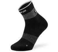 Lenz Think About Merino Outdoor 2 Low Chaussettes, Noir/Blanc, Taille 42-44